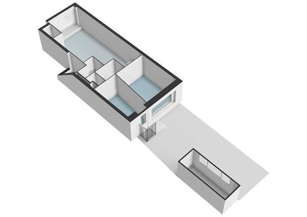 Floorplan - Mijnsherenplein 47B, 3081 CT Rotterdam